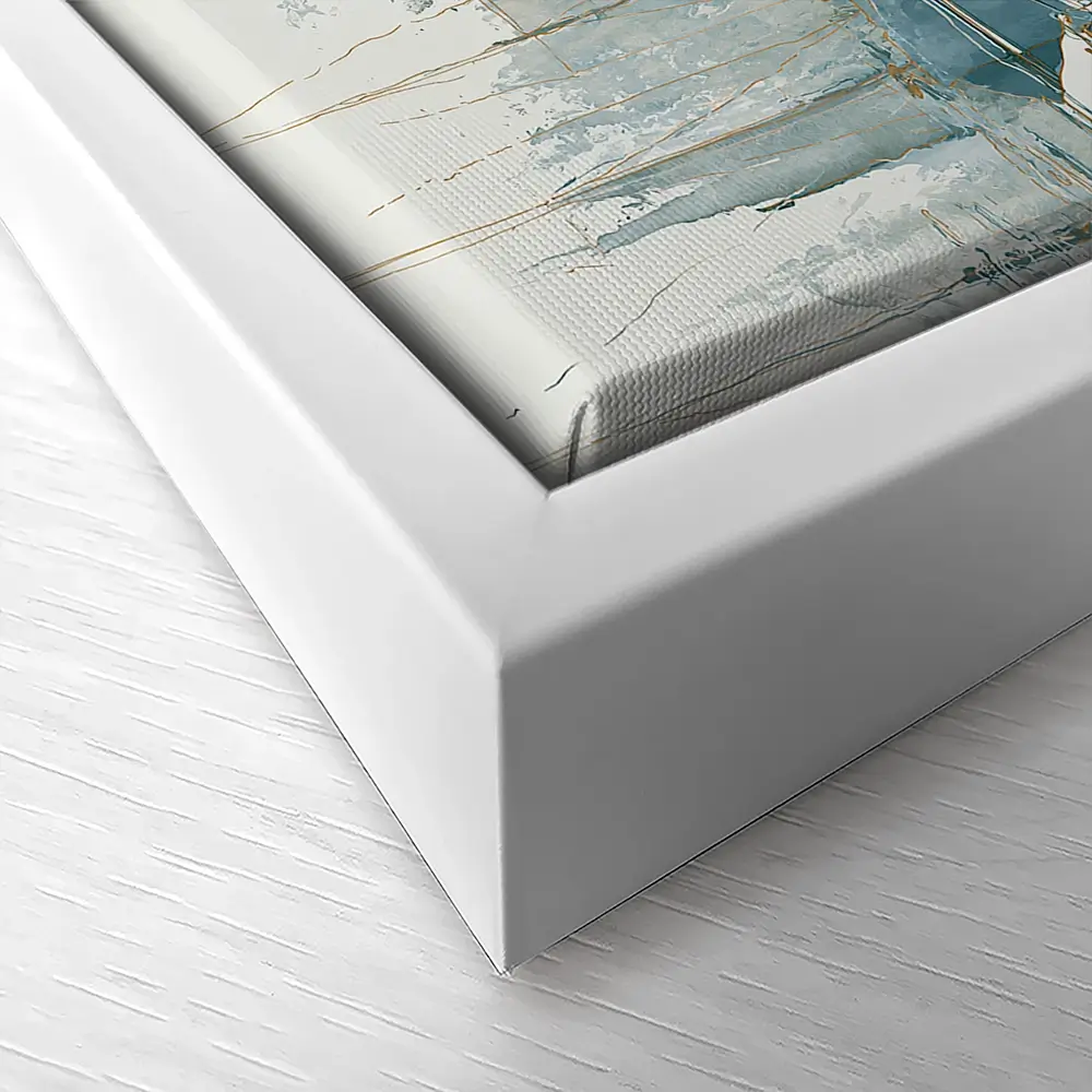 Painterly Marina Mooring Canvas Print Painterly Marina Mooring Canvas Print wall art product Chromatic Storm Studio