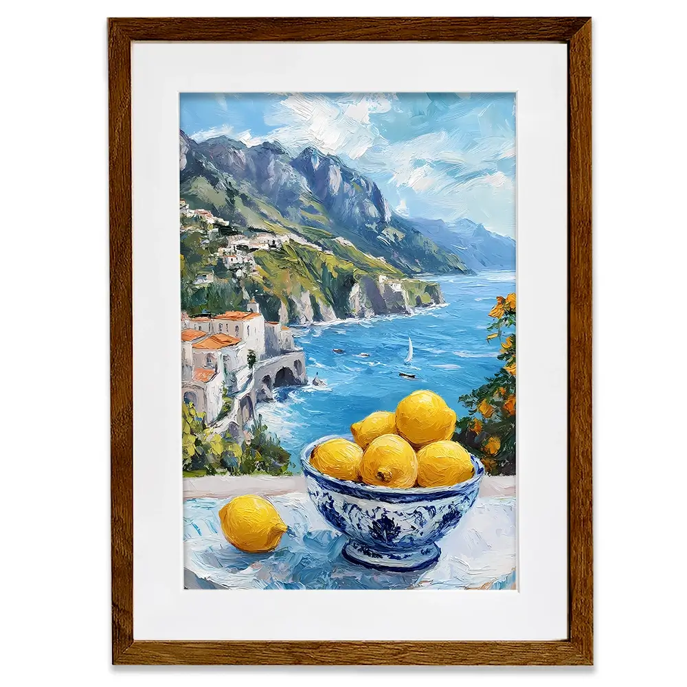 Paintings Of Amalfi Coast 2 Framed Art Print Paintings Of Amalfi Coast 2 Framed Art Print wall art product IAmHomeStudio