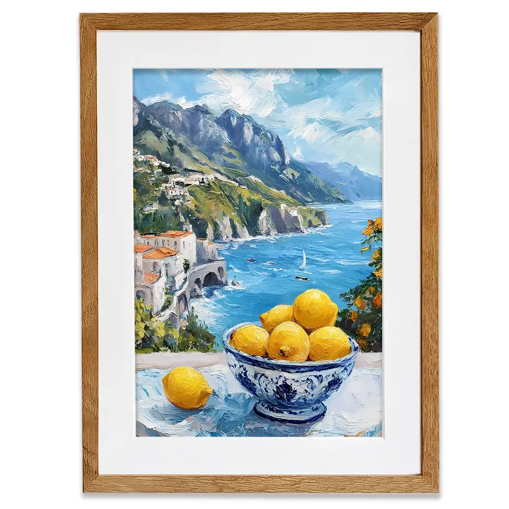 Paintings Of Amalfi Coast 2 Framed Art Print Paintings Of Amalfi Coast 2 Framed Art Print wall art product IAmHomeStudio