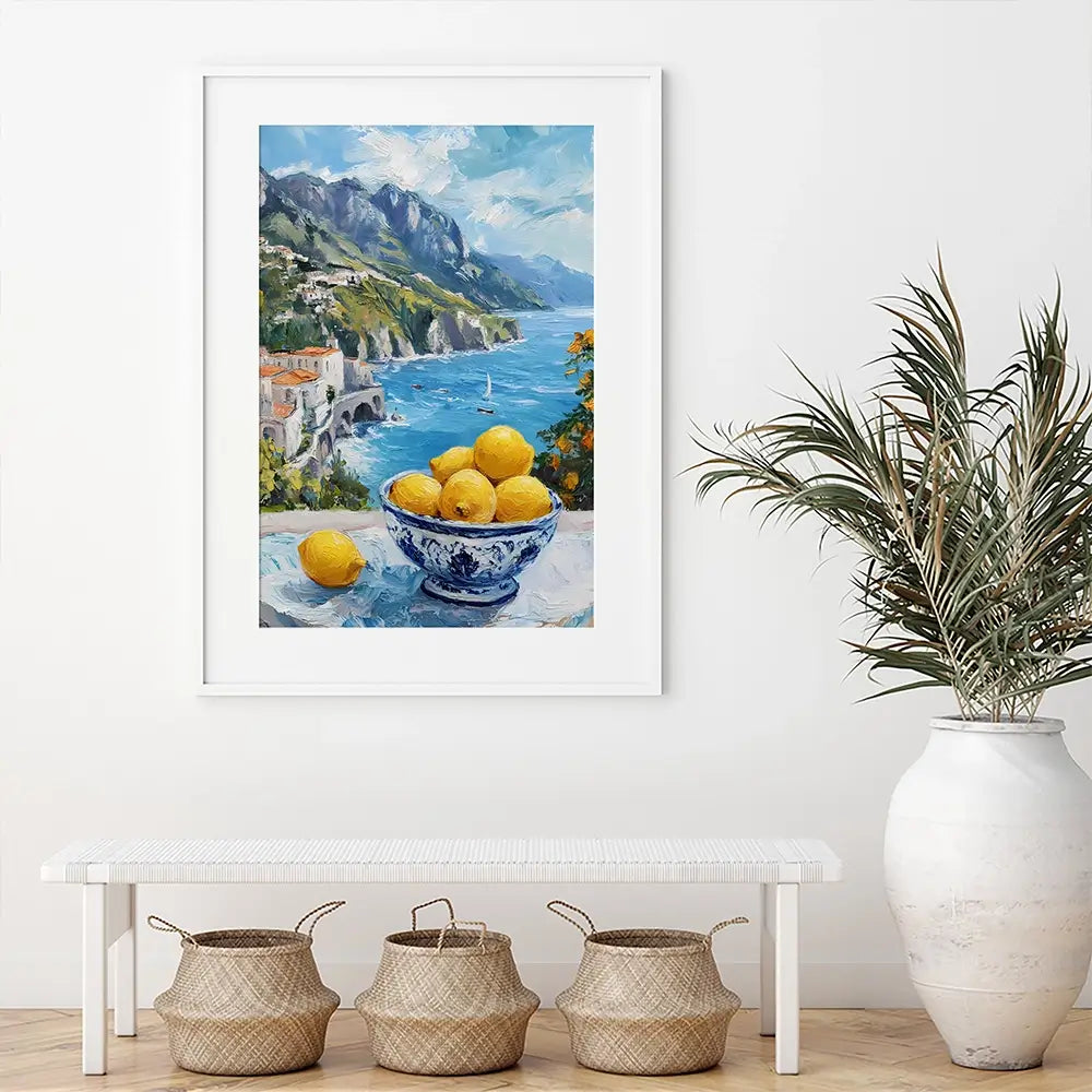 Paintings Of Amalfi Coast 2 Framed Art Print Paintings Of Amalfi Coast 2 Framed Art Print wall art product IAmHomeStudio