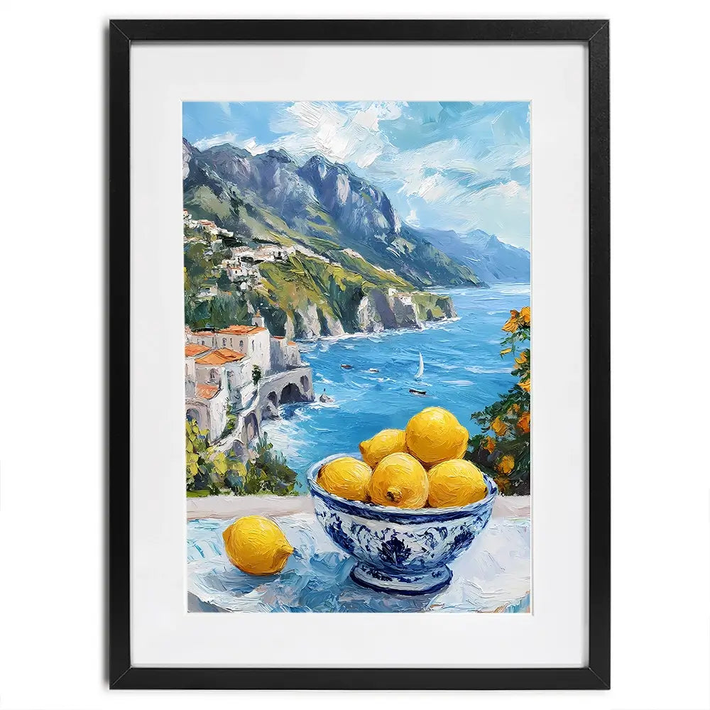 Paintings Of Amalfi Coast 2 Framed Art Print Paintings Of Amalfi Coast 2 Framed Art Print wall art product IAmHomeStudio