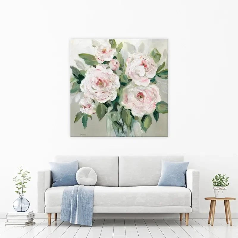 Pale Pink Blossoms Canvas Print Pale Pink Blossoms Canvas Print wall art product Carol Robinson