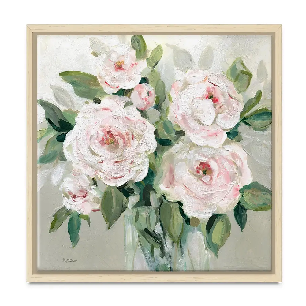 Pale Pink Blossoms Canvas Print Pale Pink Blossoms Canvas Print wall art product Carol Robinson