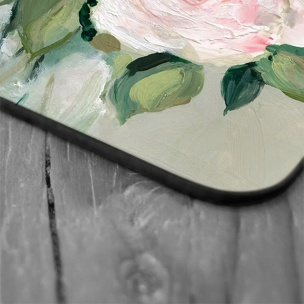 Pale Pink Blossoms Coaster Set Pale Pink Blossoms Coaster Set wall art product Carol Robinson