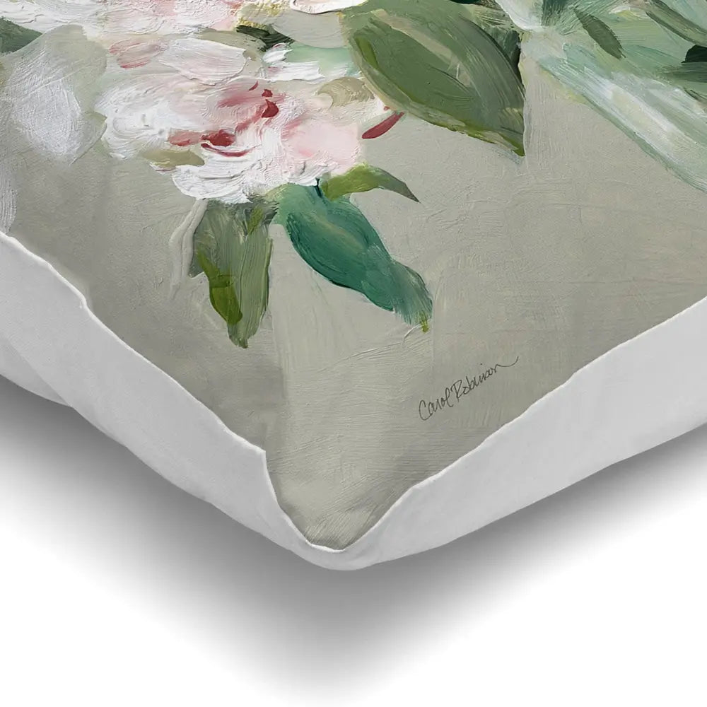 Pale Pink Blossoms Cushion Pale Pink Blossoms Cushion wall art product Carol Robinson