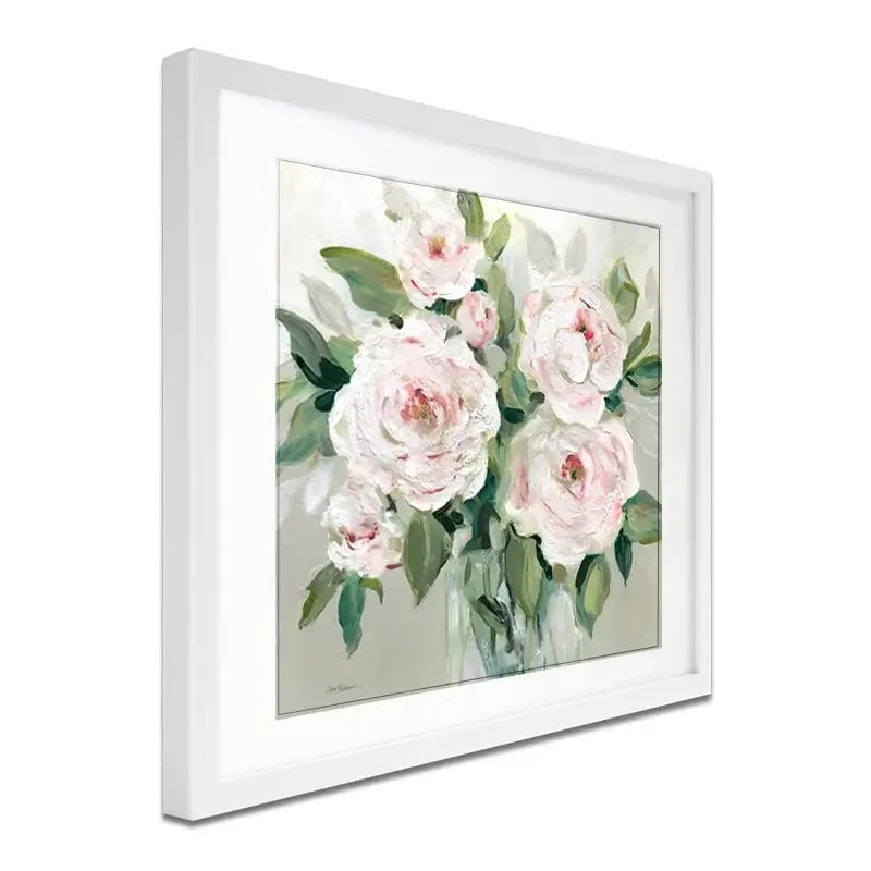 Pale Pink Blossoms Framed Art Print Pale Pink Blossoms Framed Art Print wall art product Carol Robinson