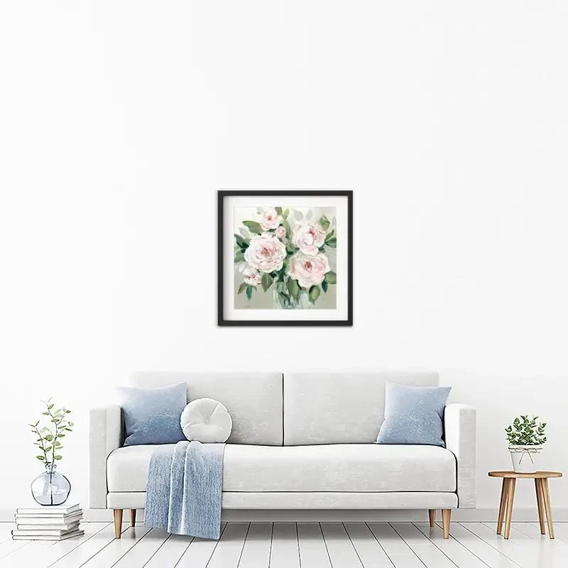 Pale Pink Blossoms Framed Art Print Pale Pink Blossoms Framed Art Print wall art product Carol Robinson