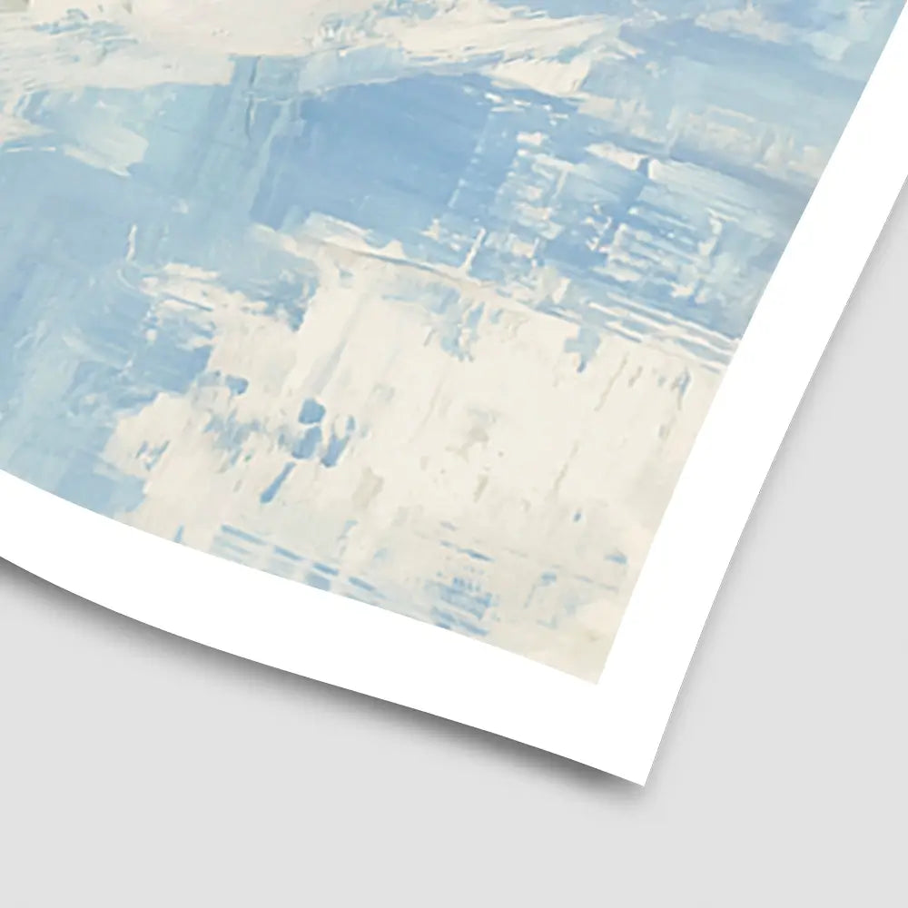 Pale Ski Slope Art Print Pale Ski Slope Art Print wall art product Chromatic Storm Studio