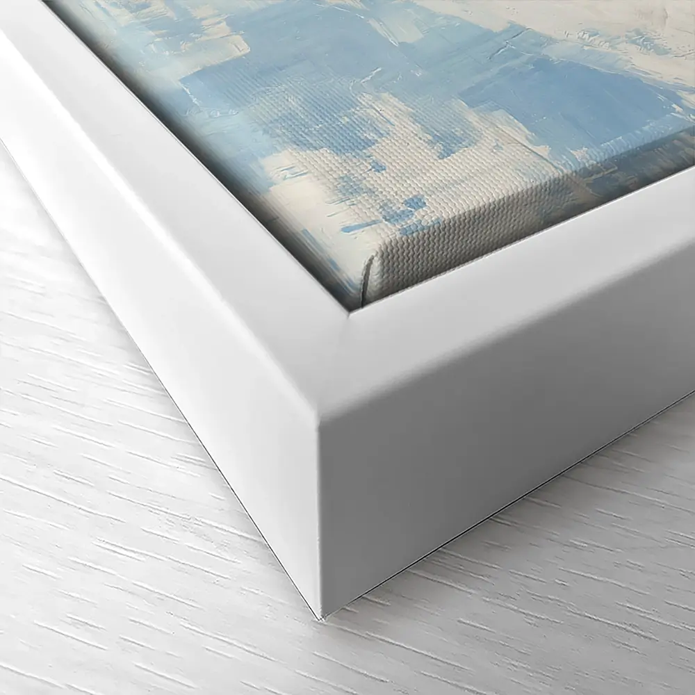 Pale Ski Slope Canvas Print Pale Ski Slope Canvas Print wall art product Chromatic Storm Studio