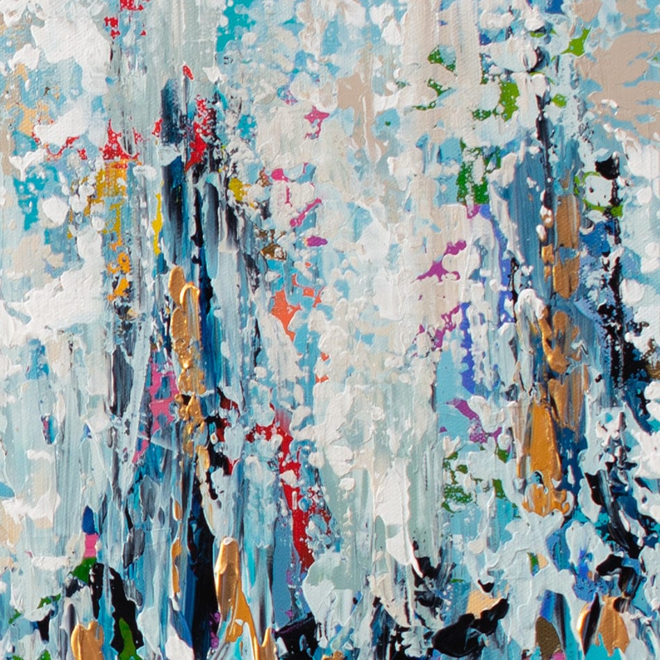 Palette Knife Abstract 2 Art Print wall art product Olga Tkachyk