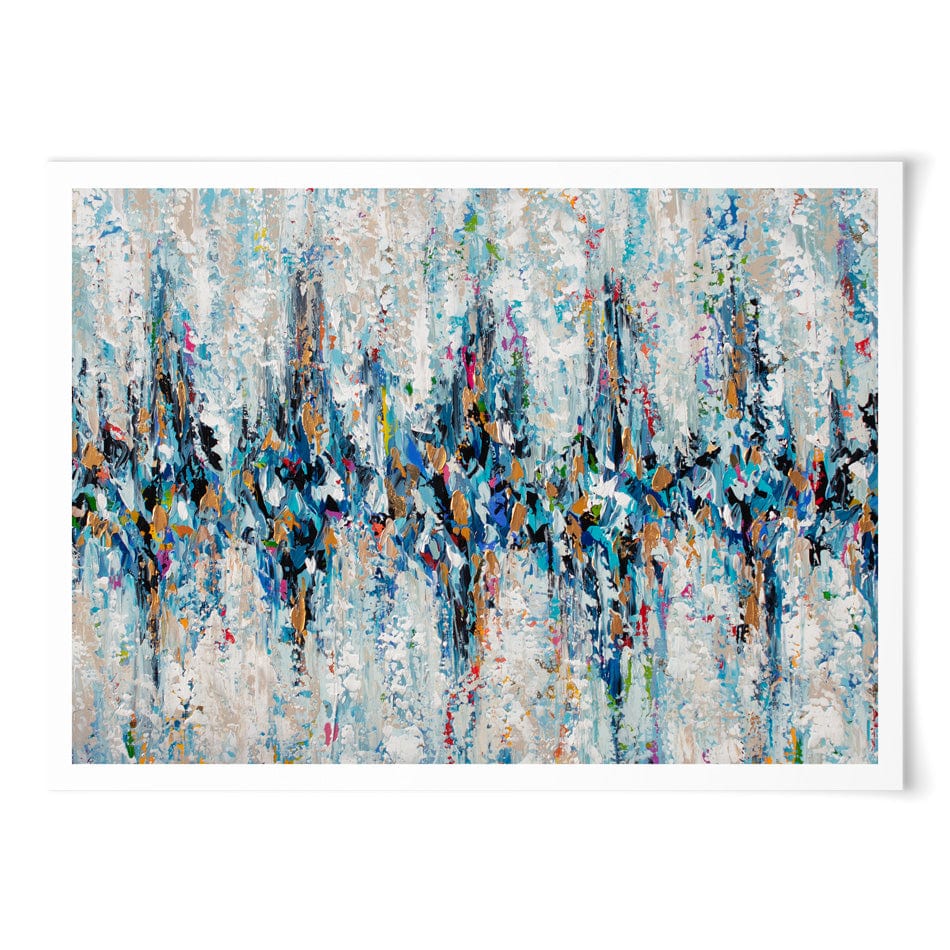 Palette Knife Abstract 2 Art Print wall art product Olga Tkachyk