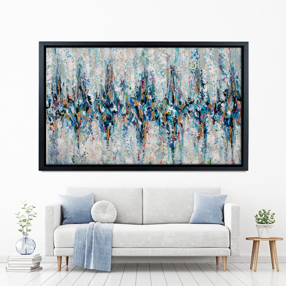 Palette Knife Abstract 2 Canvas Print wall art product Olga Tkachyk
