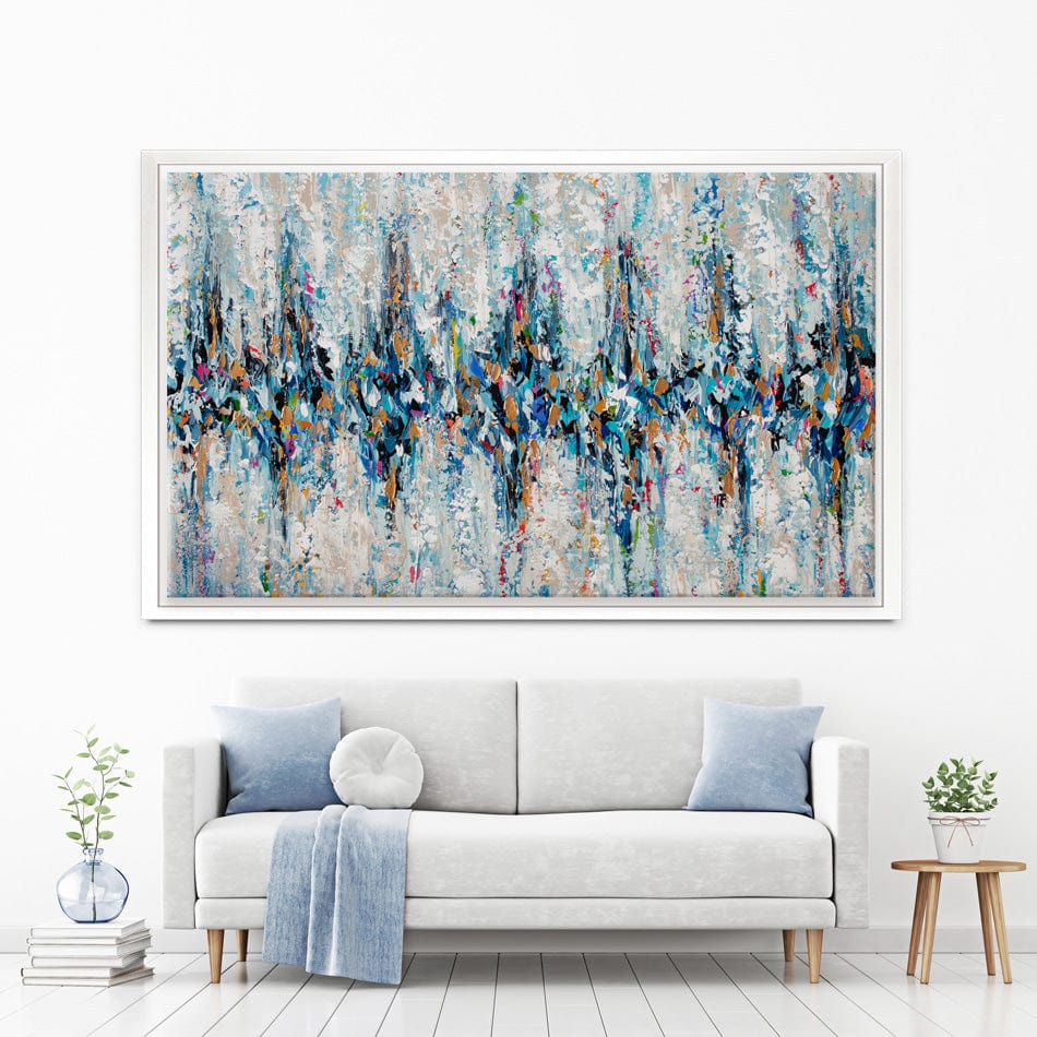 Palette Knife Abstract 2 Canvas Print wall art product Olga Tkachyk