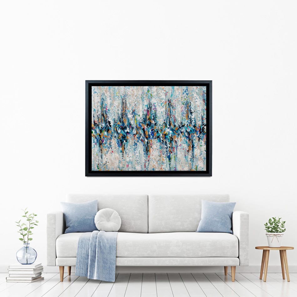 Palette Knife Abstract 2 Canvas Print wall art product Olga Tkachyk