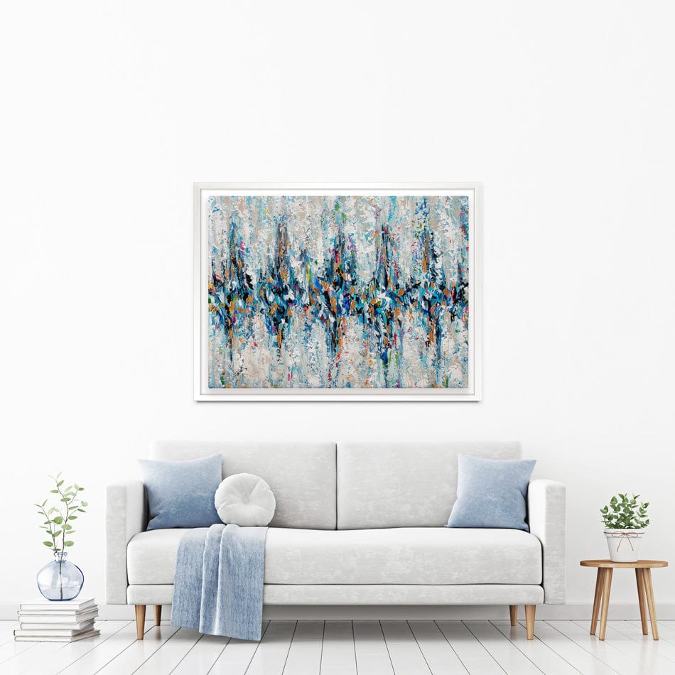 Palette Knife Abstract 2 Canvas Print wall art product Olga Tkachyk