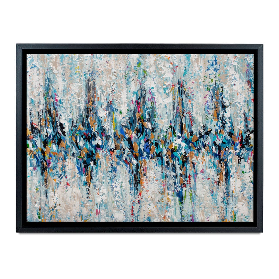 Palette Knife Abstract 2 Canvas Print wall art product Olga Tkachyk