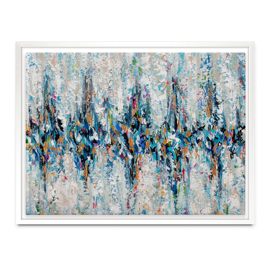 Palette Knife Abstract 2 Canvas Print wall art product Olga Tkachyk