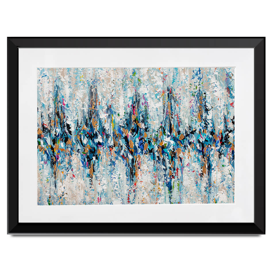Palette Knife Abstract 2 Framed Art Print Palette Knife Abstract 2 Framed Art Print wall art product Olga Tkachyk