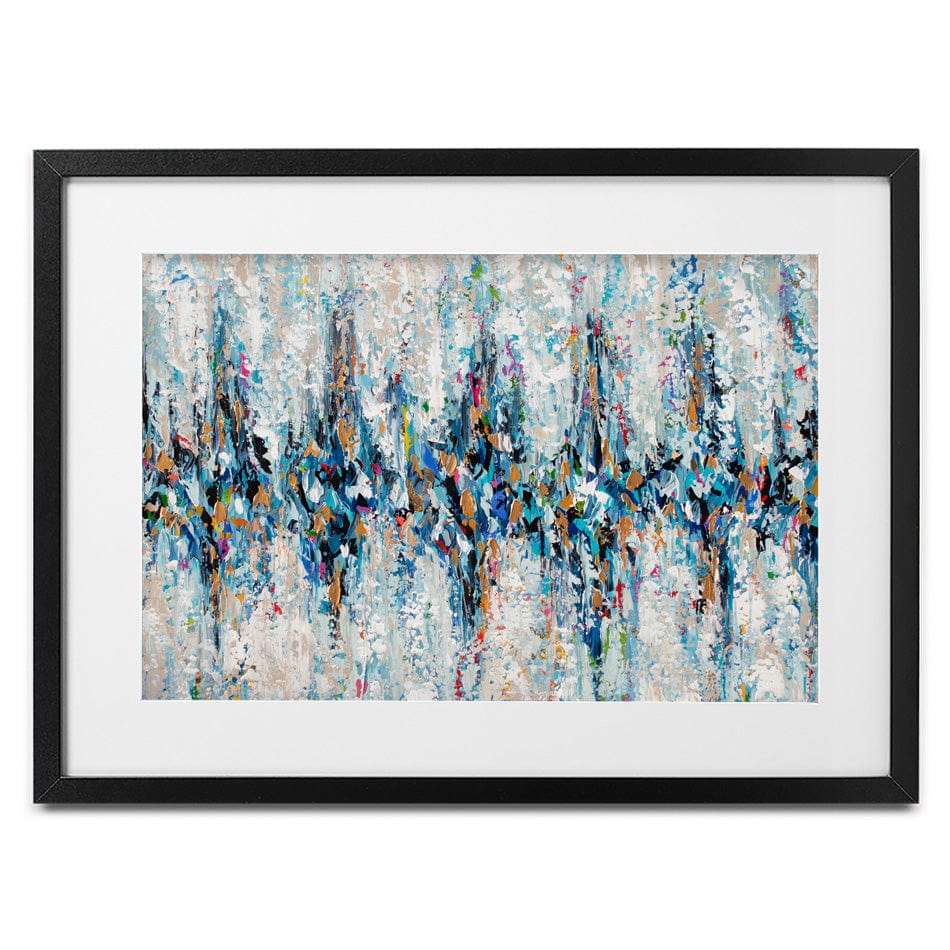 Palette Knife Abstract 2 Framed Art Print wall art product Olga Tkachyk