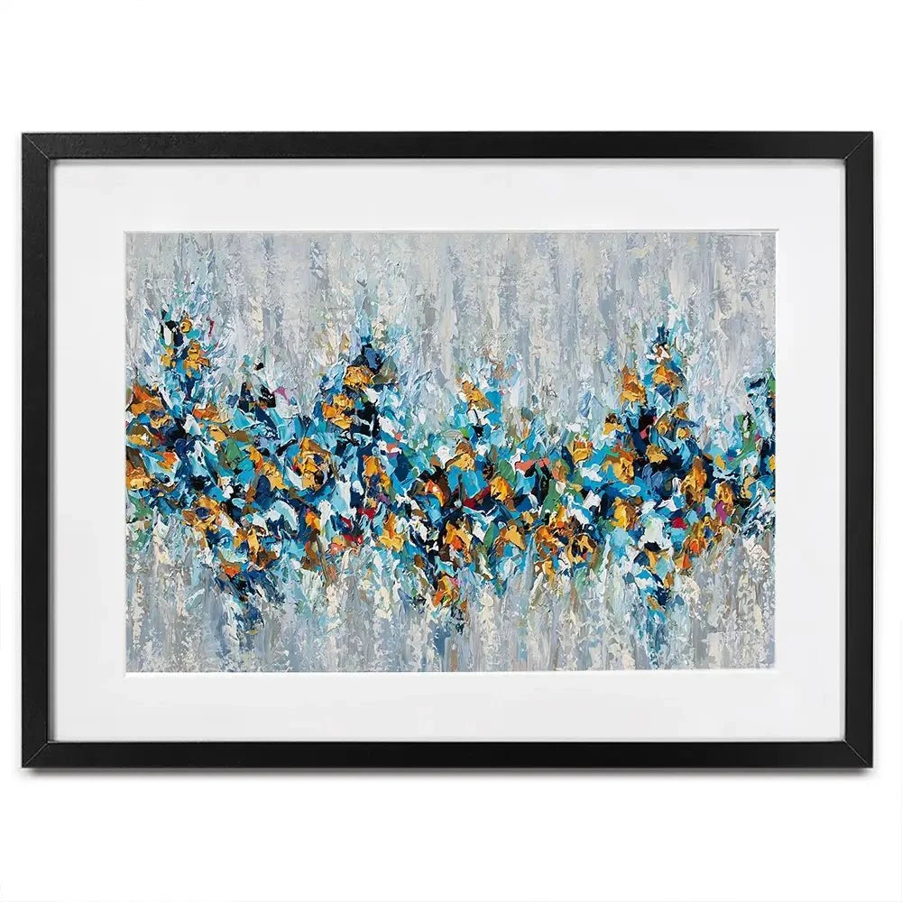 Palette Knife Abstract Framed Art Print Palette Knife Abstract Framed Art Print wall art product Olga Tkachyk