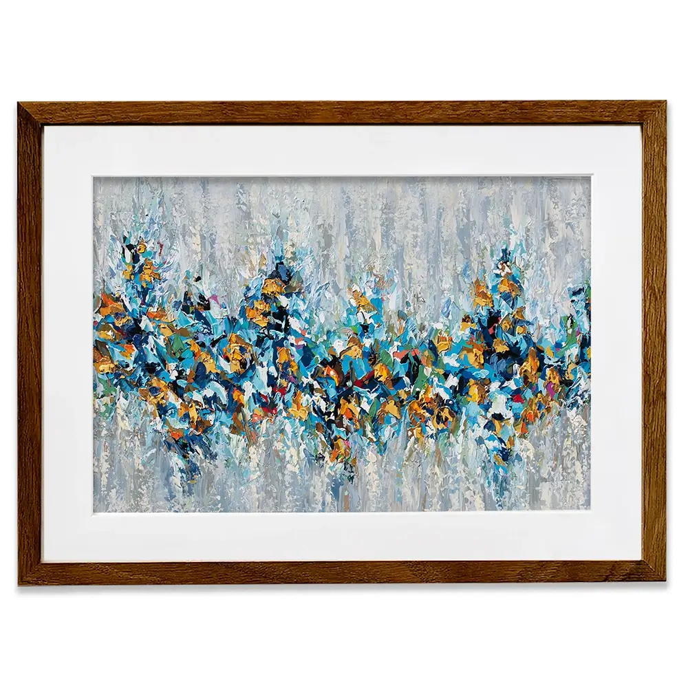 Palette Knife Abstract Framed Art Print Palette Knife Abstract Framed Art Print wall art product Olga Tkachyk