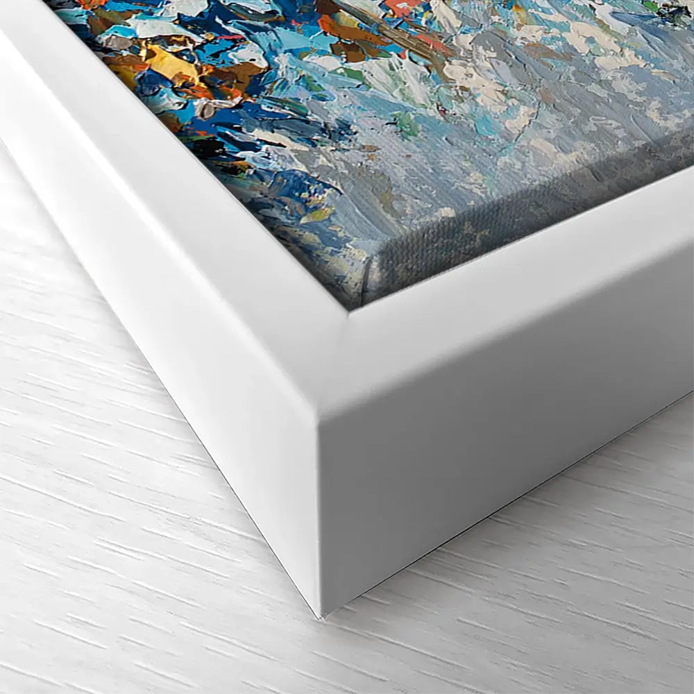 Palette Knife Abstract Oversized Canvas Print Palette Knife Abstract Oversized Canvas Print wall art product Olga Tkachyk
