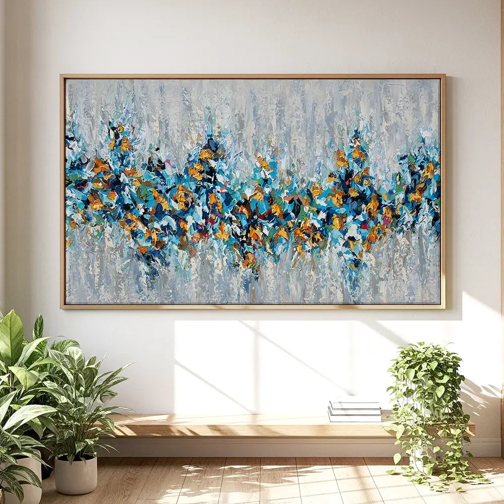 Palette Knife Abstract Oversized Canvas Print Palette Knife Abstract Oversized Canvas Print wall art product Olga Tkachyk