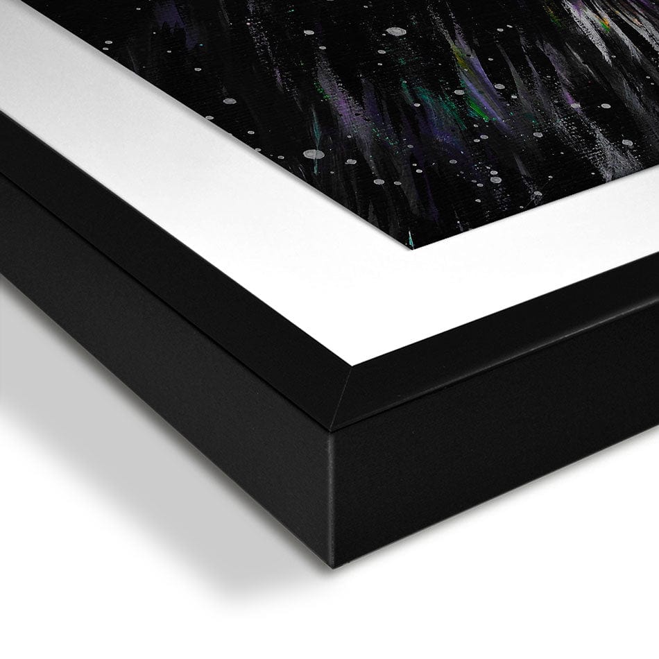 Panda Henry Framed Art Print wall art product Emma LC Art