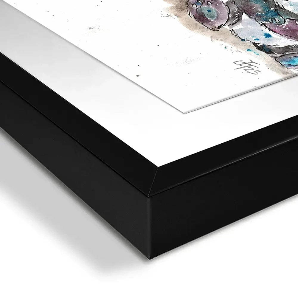 Panda Mama Framed Art Print Panda Mama Framed Art Print wall art product Jamie Taylor