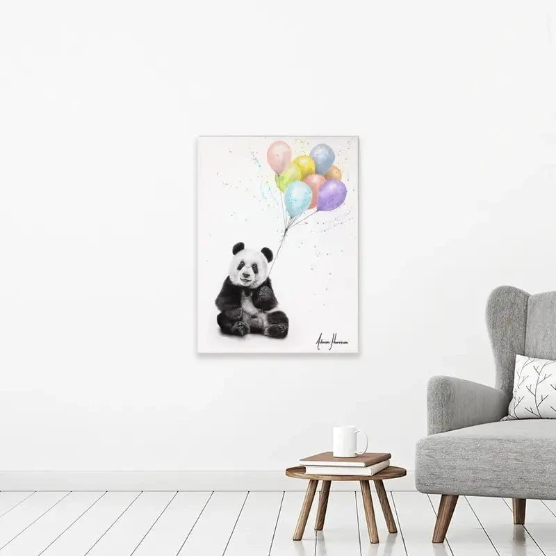 Panda Party Canvas Print Panda Party Canvas Print wall art product Ashvin Harrison