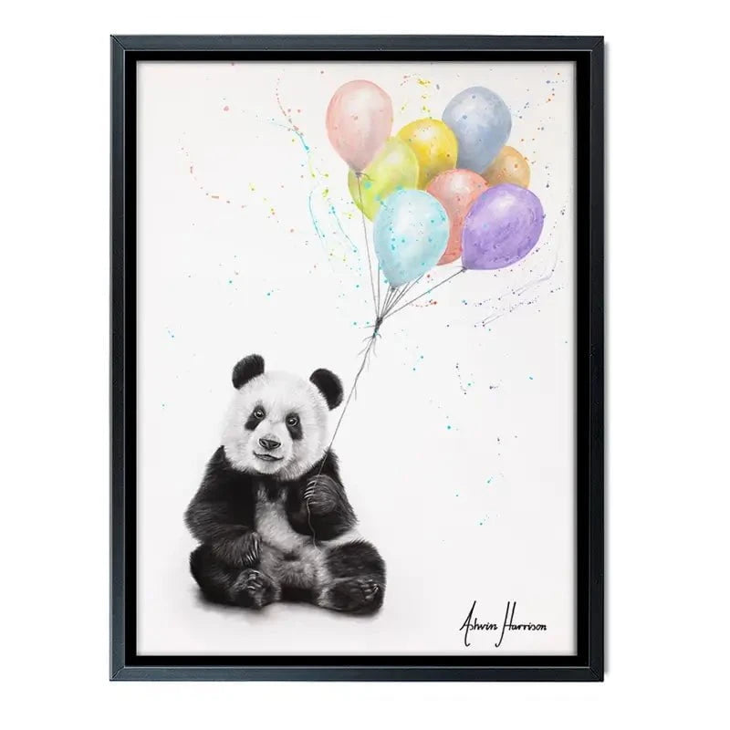 Panda Party Canvas Print Panda Party Canvas Print wall art product Ashvin Harrison