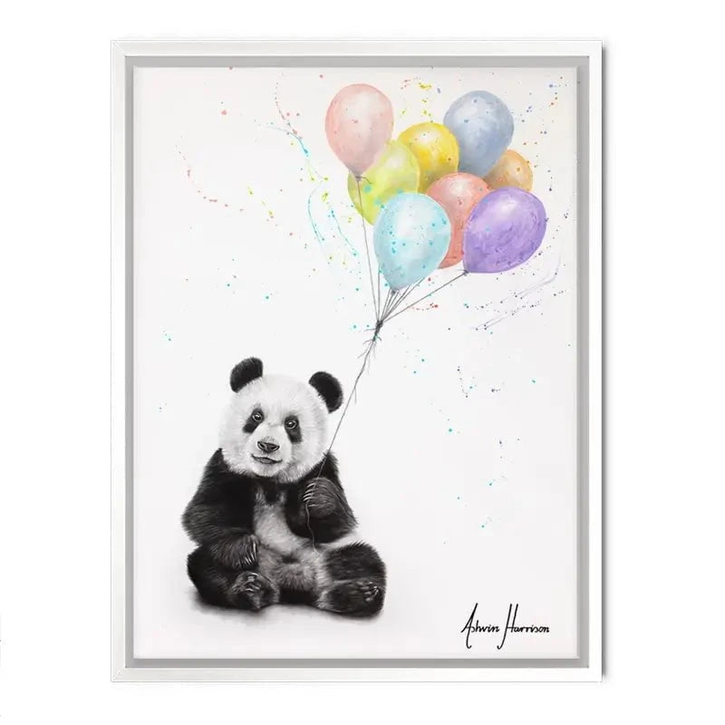 Panda Party Canvas Print Panda Party Canvas Print wall art product Ashvin Harrison