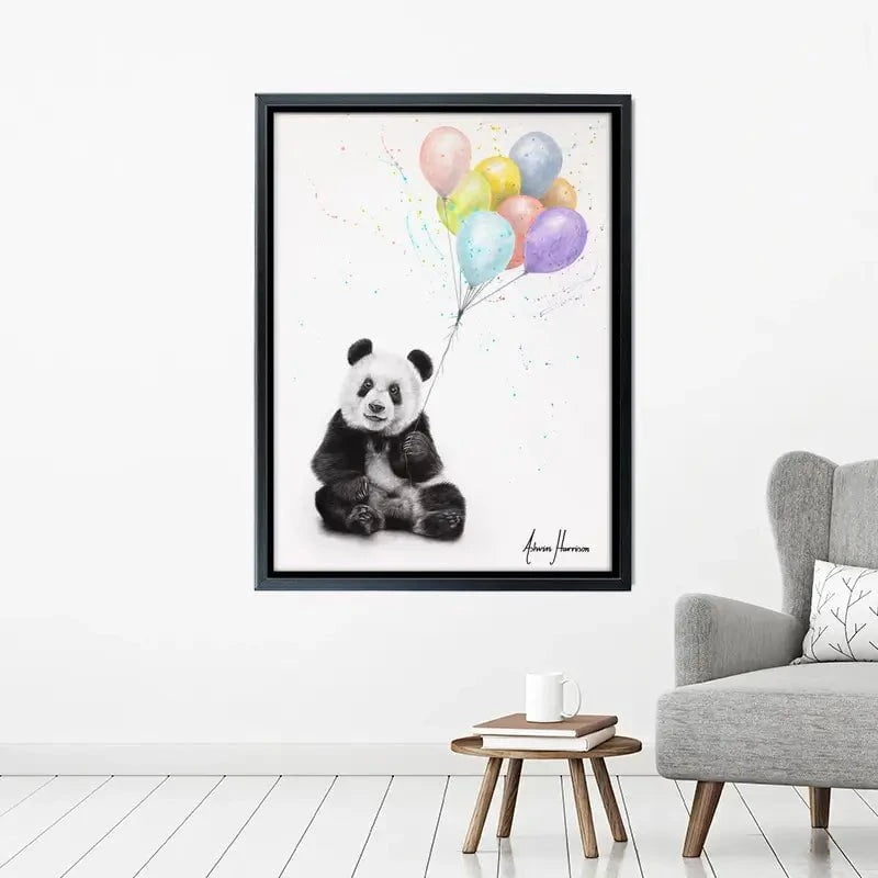 Panda Party Canvas Print Panda Party Canvas Print wall art product Ashvin Harrison