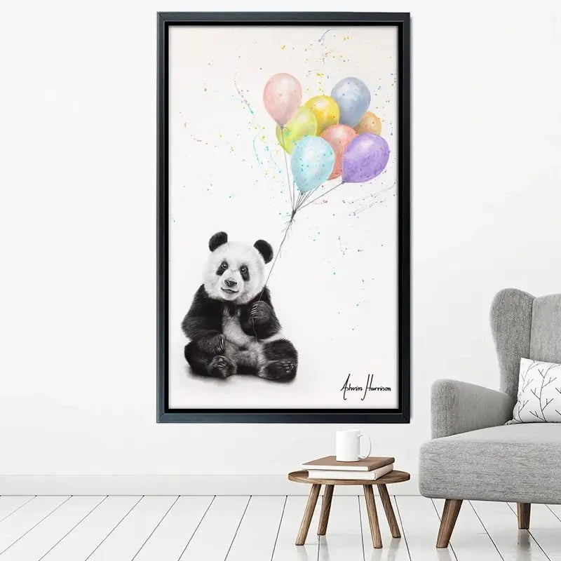 Panda Party Canvas Print Panda Party Canvas Print wall art product Ashvin Harrison