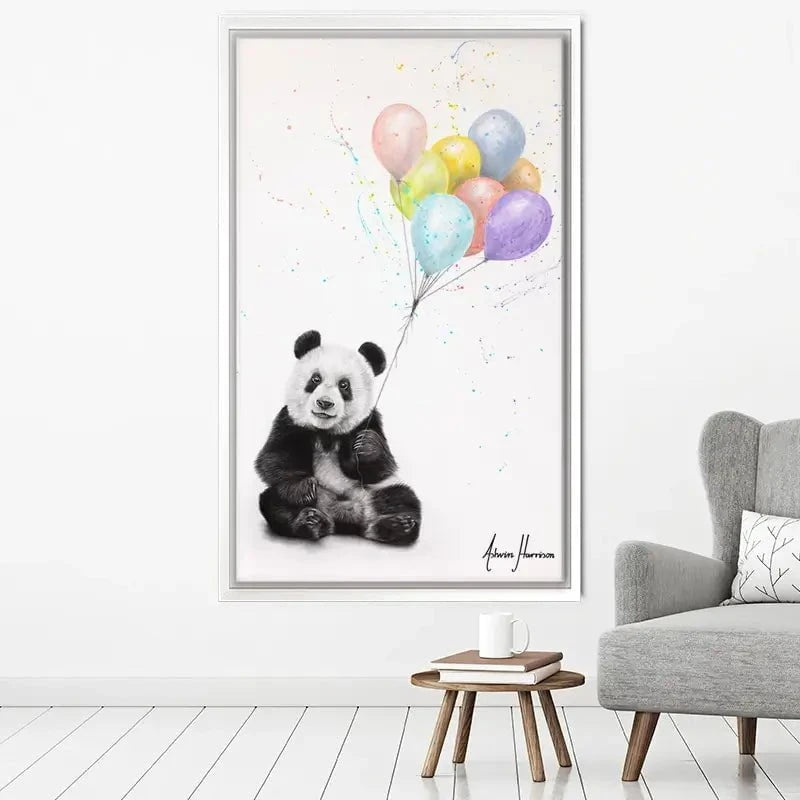 Panda Party Canvas Print Panda Party Canvas Print wall art product Ashvin Harrison