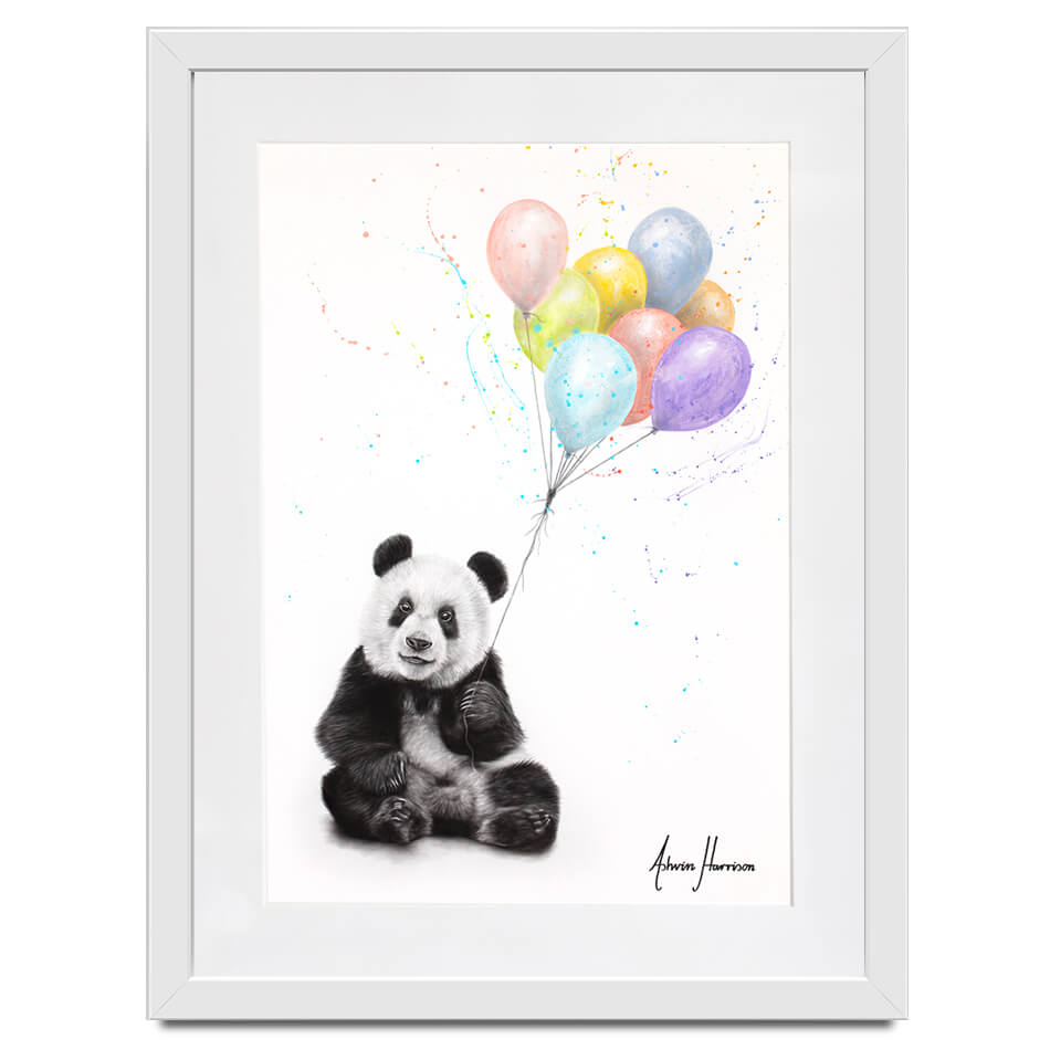 Panda Party Framed Art Print Panda Party Framed Art Print wall art product Ashvin Harrison