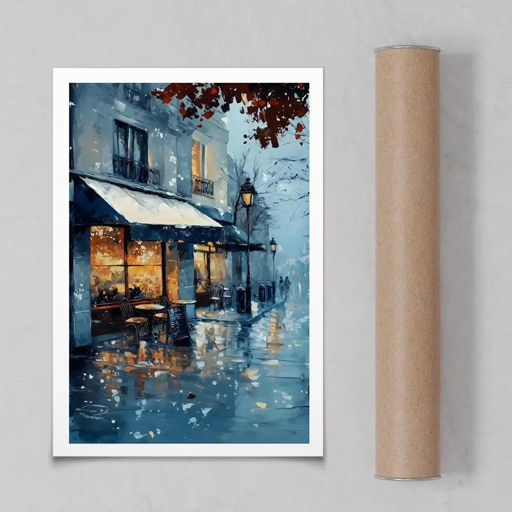 Paris Café Art Print Paris Café Art Print wall art product Arlington Prints - Independent