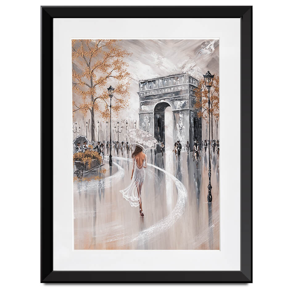 Paris Flair Framed Art Print Paris Flair Framed Art Print wall art product Isabella Karolewicz
