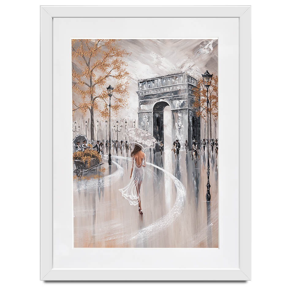 Paris Flair Framed Art Print Paris Flair Framed Art Print wall art product Isabella Karolewicz