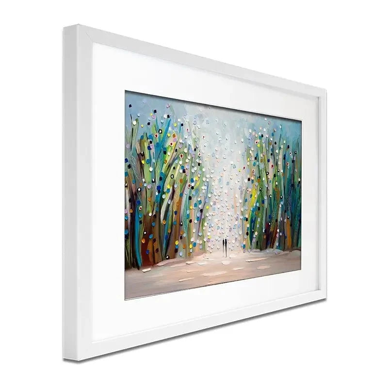 Park Stroll Framed Art Print Park Stroll Framed Art Print wall art product Ekaterina Ermilkina