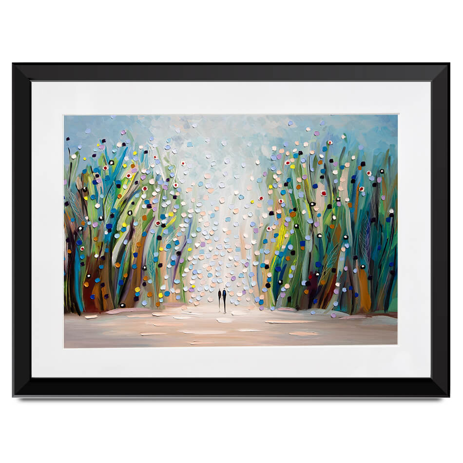 Park Stroll Framed Art Print Park Stroll Framed Art Print wall art product Ekaterina Ermilkina