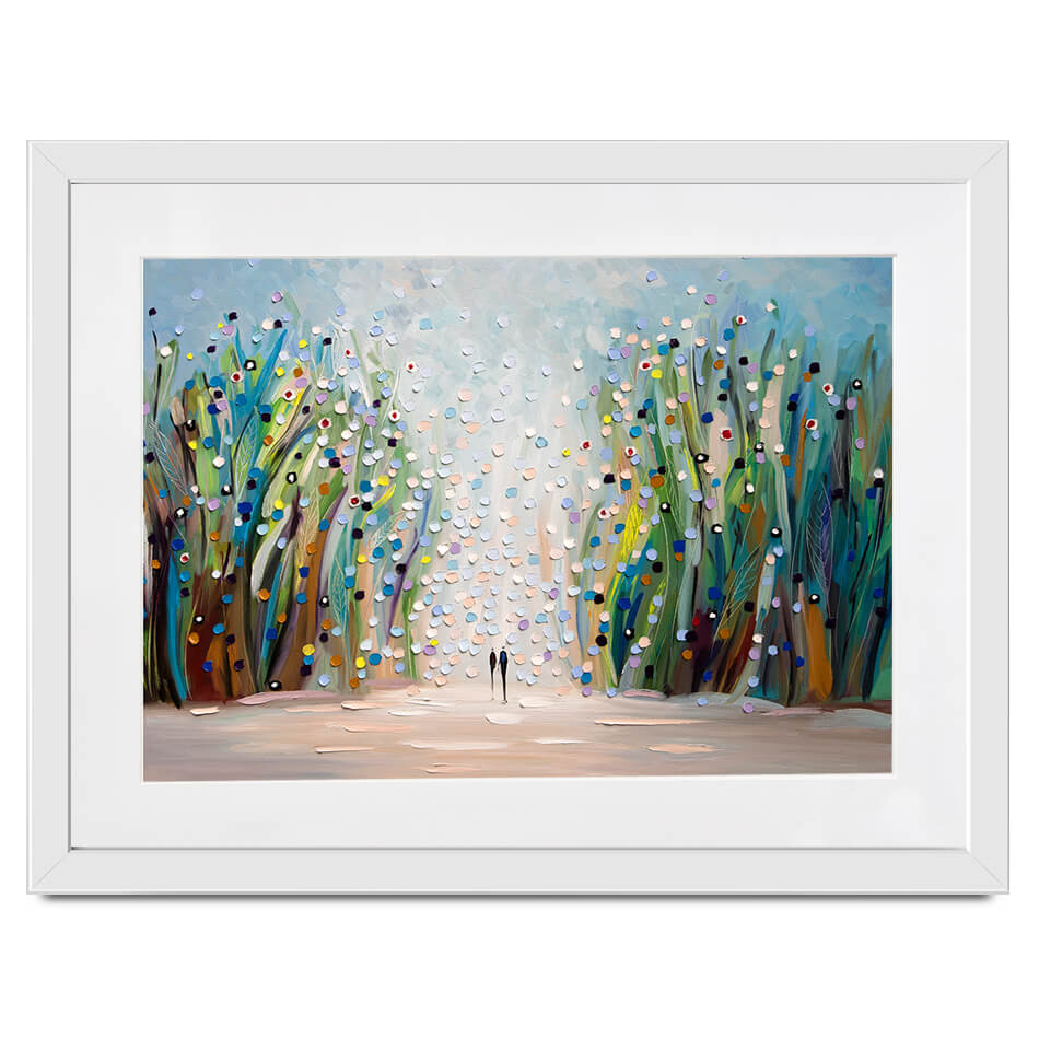 Park Stroll Framed Art Print Park Stroll Framed Art Print wall art product Ekaterina Ermilkina