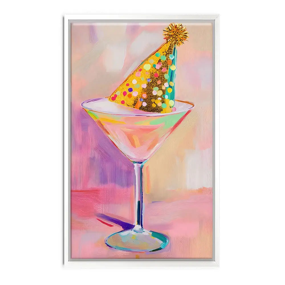 Party Cosmopolitan Canvas Print Party Cosmopolitan Canvas Print wall art product LSR Design Studio - Independent