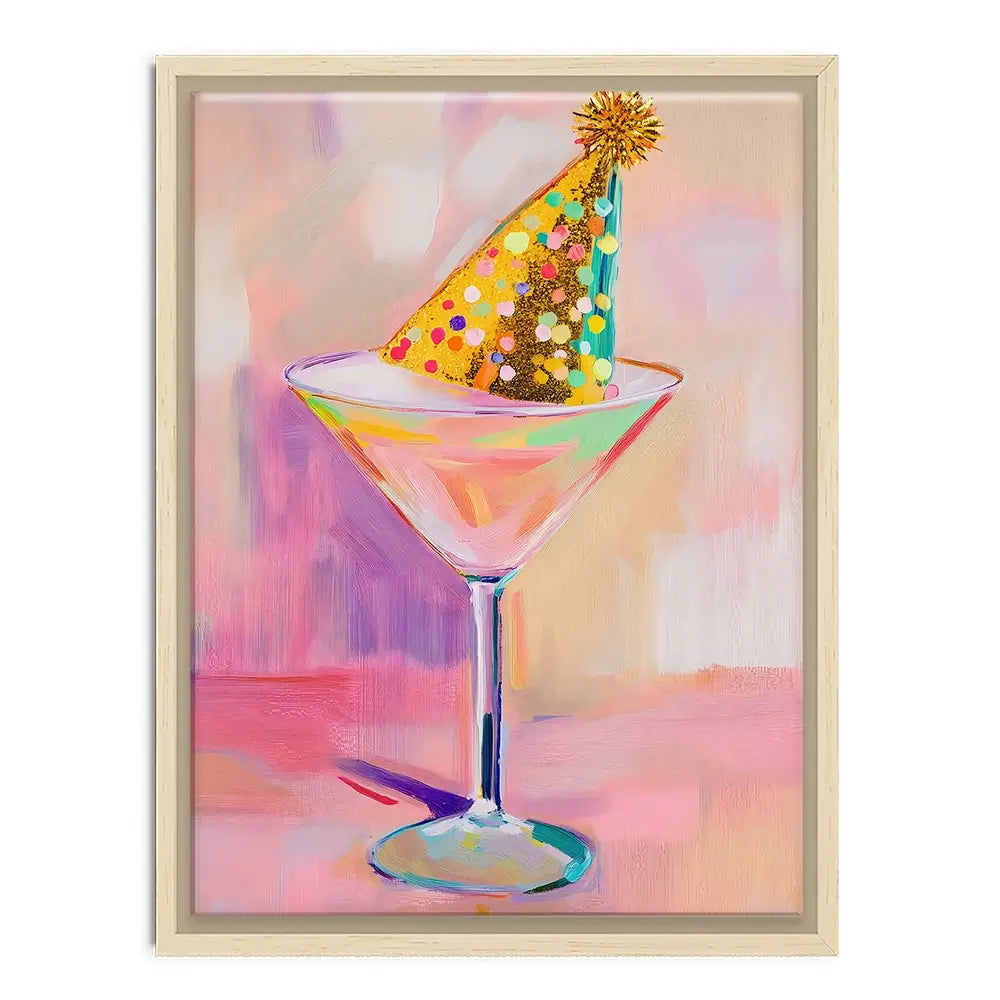 Party Cosmopolitan Canvas Print Party Cosmopolitan Canvas Print wall art product LSR Design Studio - Independent