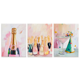 Party Girl Trio Canvas Print Party Girl Trio Canvas Print wall art product LSR Design Studio - Independent