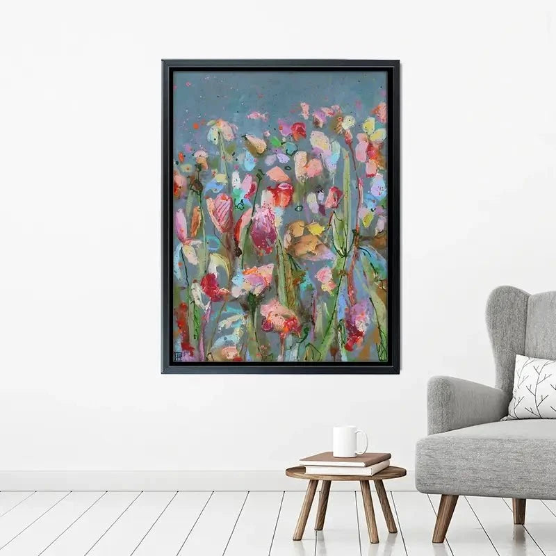 Pastel Flowers Canvas Print Pastel Flowers Canvas Print wall art product Studio Paint-Ing