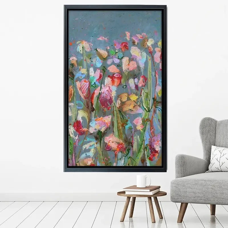 Pastel Flowers Canvas Print Pastel Flowers Canvas Print wall art product Studio Paint-Ing