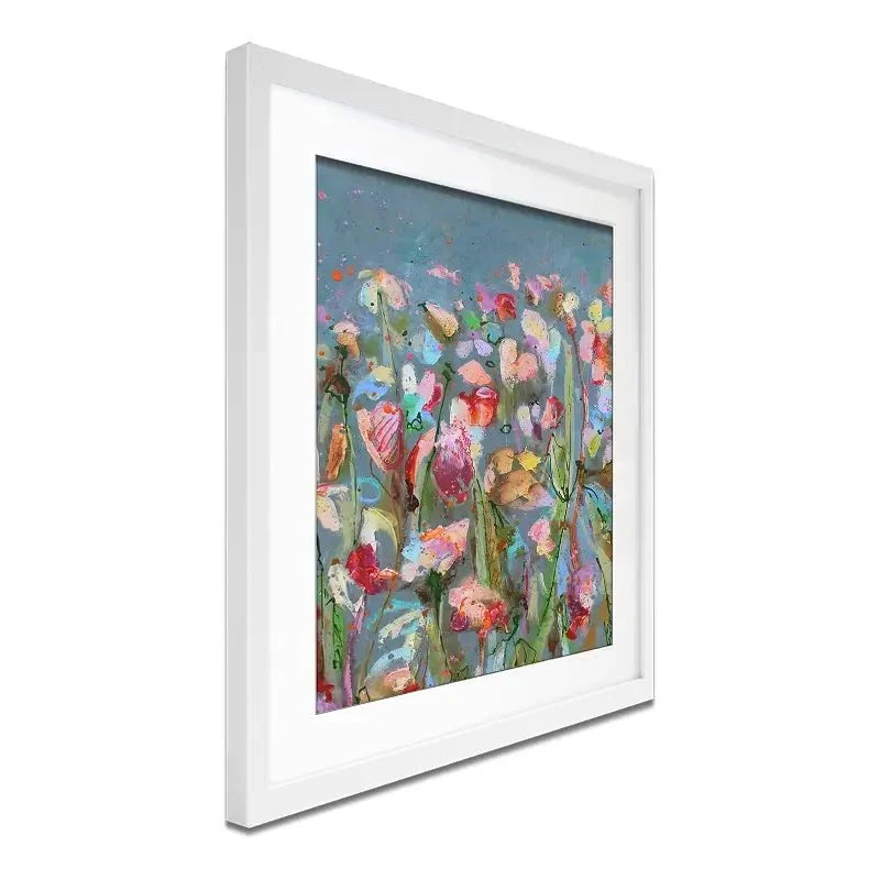 Pastel Flowers Framed Art Print Pastel Flowers Framed Art Print wall art product Studio Paint-Ing