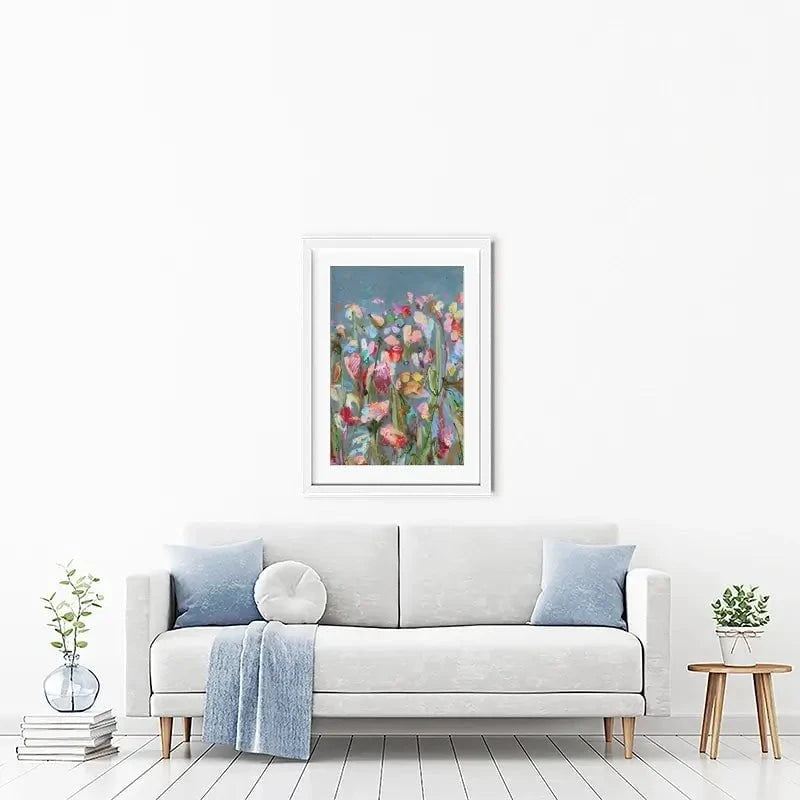 Pastel Flowers Framed Art Print Pastel Flowers Framed Art Print wall art product Studio Paint-Ing