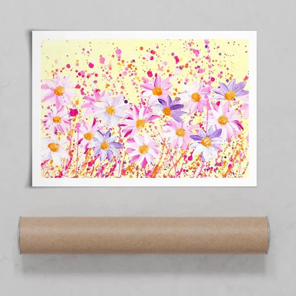 Pastel Joy Art Print Pastel Joy Art Print wall art product Emma LC Art